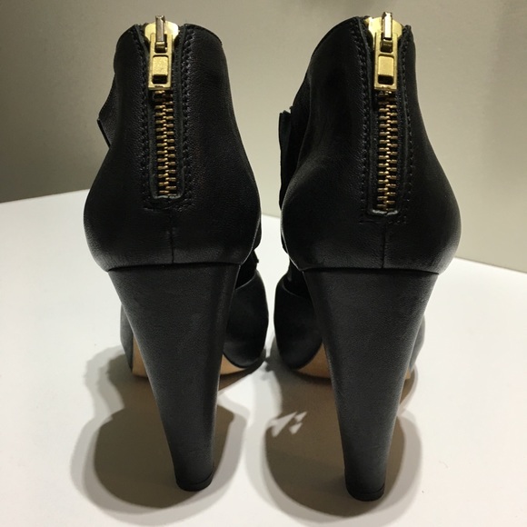 Loeffler Randall Black Leather  Platforms Size 9 - Picture 3 of 8